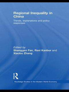 Couverture de l’ouvrage Regional Inequality in China