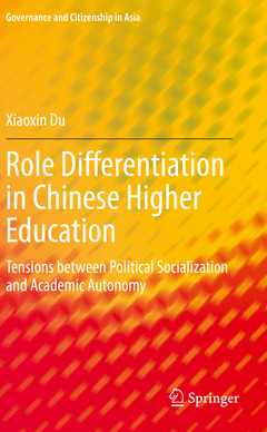 Couverture de l’ouvrage Role Differentiation in Chinese Higher Education