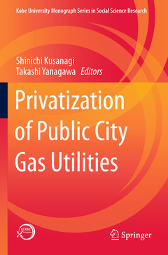 Couverture de l’ouvrage Privatization of Public City Gas Utilities