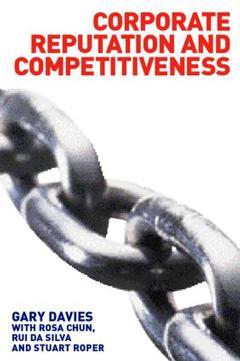 Couverture de l’ouvrage Corporate Reputation and Competitiveness