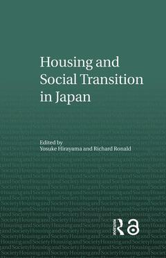 Couverture de l’ouvrage Housing and Social Transition in Japan