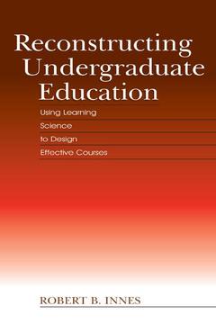 Couverture de l’ouvrage Reconstructing Undergraduate Education