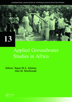 Couverture de l’ouvrage Applied Groundwater Studies in Africa