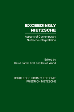 Couverture de l’ouvrage Exceedingly Nietzsche