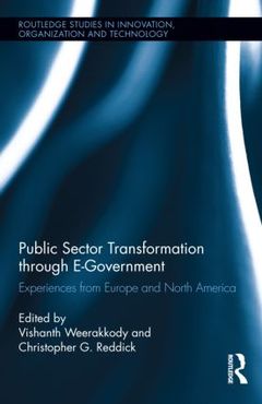 Couverture de l’ouvrage Public Sector Transformation through E-Government