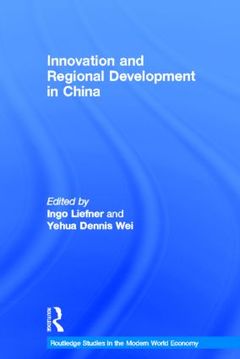 Couverture de l’ouvrage Innovation and Regional Development in China