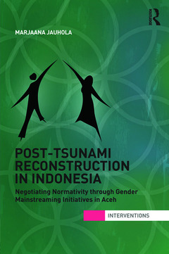 Cover of the book Post-Tsunami Reconstruction in Indonesia