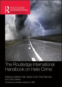 Couverture de l’ouvrage The Routledge International Handbook on Hate Crime