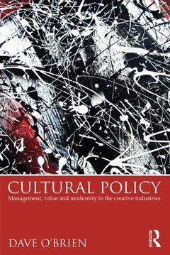 Couverture de l’ouvrage Cultural Policy