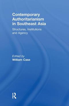 Couverture de l’ouvrage Contemporary Authoritarianism in Southeast Asia
