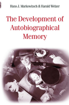 Couverture de l’ouvrage The Development of Autobiographical Memory