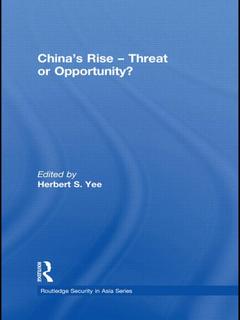 Couverture de l’ouvrage China's Rise - Threat or Opportunity?