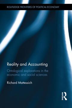 Couverture de l’ouvrage Reality and Accounting