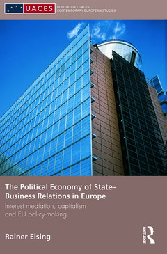 Couverture de l’ouvrage The Political Economy of State-Business Relations in Europe
