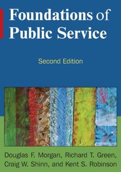 Couverture de l’ouvrage Foundations of Public Service