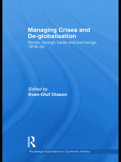 Cover of the book Managing Crises and De-Globalisation