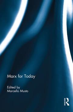 Couverture de l’ouvrage Marx for Today