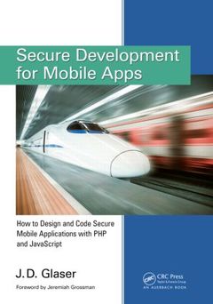 Couverture de l’ouvrage Secure Development for Mobile Apps