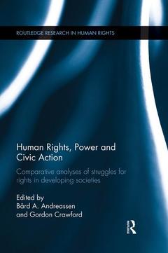 Couverture de l’ouvrage Human Rights, Power and Civic Action