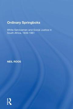 Couverture de l’ouvrage Ordinary Springboks