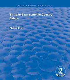 Couverture de l’ouvrage Sir John Soane and the Country Estate
