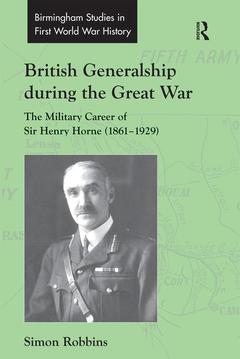 Cover of the book British Generalship during the Great War