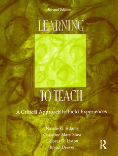 Cover of the book Learning to Teach