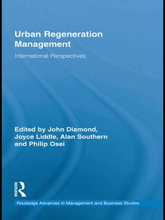 Couverture de l’ouvrage Urban Regeneration Management