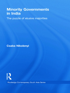 Couverture de l’ouvrage Minority Governments in India