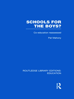 Couverture de l’ouvrage Schools for the Boys?