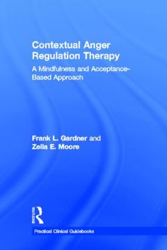 Couverture de l’ouvrage Contextual Anger Regulation Therapy