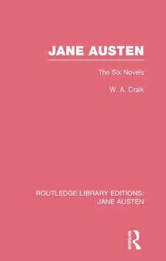 Couverture de l’ouvrage Jane Austen (RLE Jane Austen)