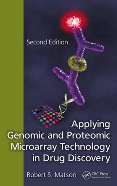 Couverture de l’ouvrage Applying Genomic and Proteomic Microarray Technology in Drug Discovery