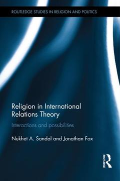 Couverture de l’ouvrage Religion in International Relations Theory