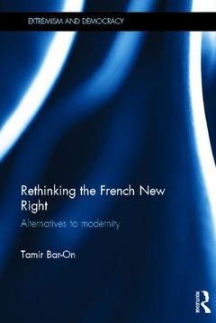 Cover of the book Rethinking the French New Right