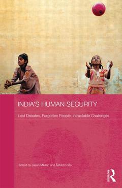 Cover of the book India's Human Security