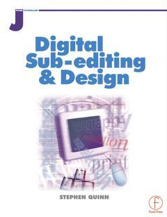 Couverture de l’ouvrage Digital Sub-Editing and Design
