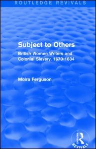 Cover of the book Subject to Others (Routledge Revivals)