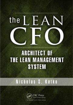 Couverture de l’ouvrage The Lean CFO