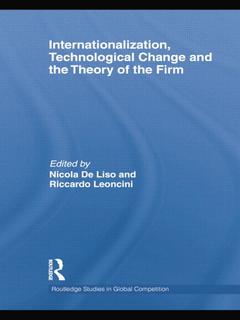 Cover of the book Internationalization, Technological Change and the Theory of the Firm