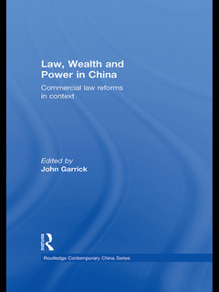 Cover of the book Law, Wealth and Power in China