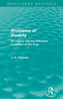 Couverture de l’ouvrage Problems of Poverty (Routledge Revivals)