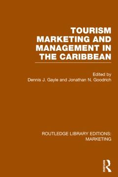 Couverture de l’ouvrage Tourism Marketing and Management in the Caribbean (RLE Marketing)