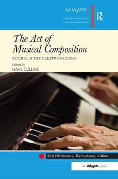 Couverture de l’ouvrage The Act of Musical Composition