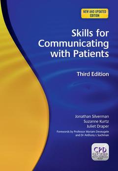 Couverture de l’ouvrage Skills for Communicating with Patients