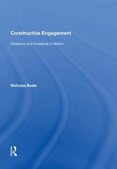 Couverture de l’ouvrage Constructive Engagement