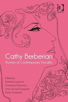 Couverture de l’ouvrage Cathy Berberian: Pioneer of Contemporary Vocality