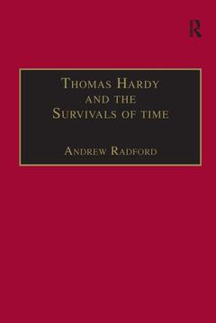 Couverture de l’ouvrage Thomas Hardy and the Survivals of Time