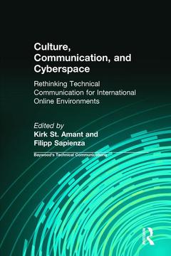 Couverture de l’ouvrage Culture, Communication and Cyberspace