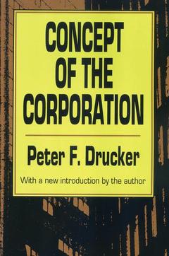 Couverture de l’ouvrage Concept of the Corporation